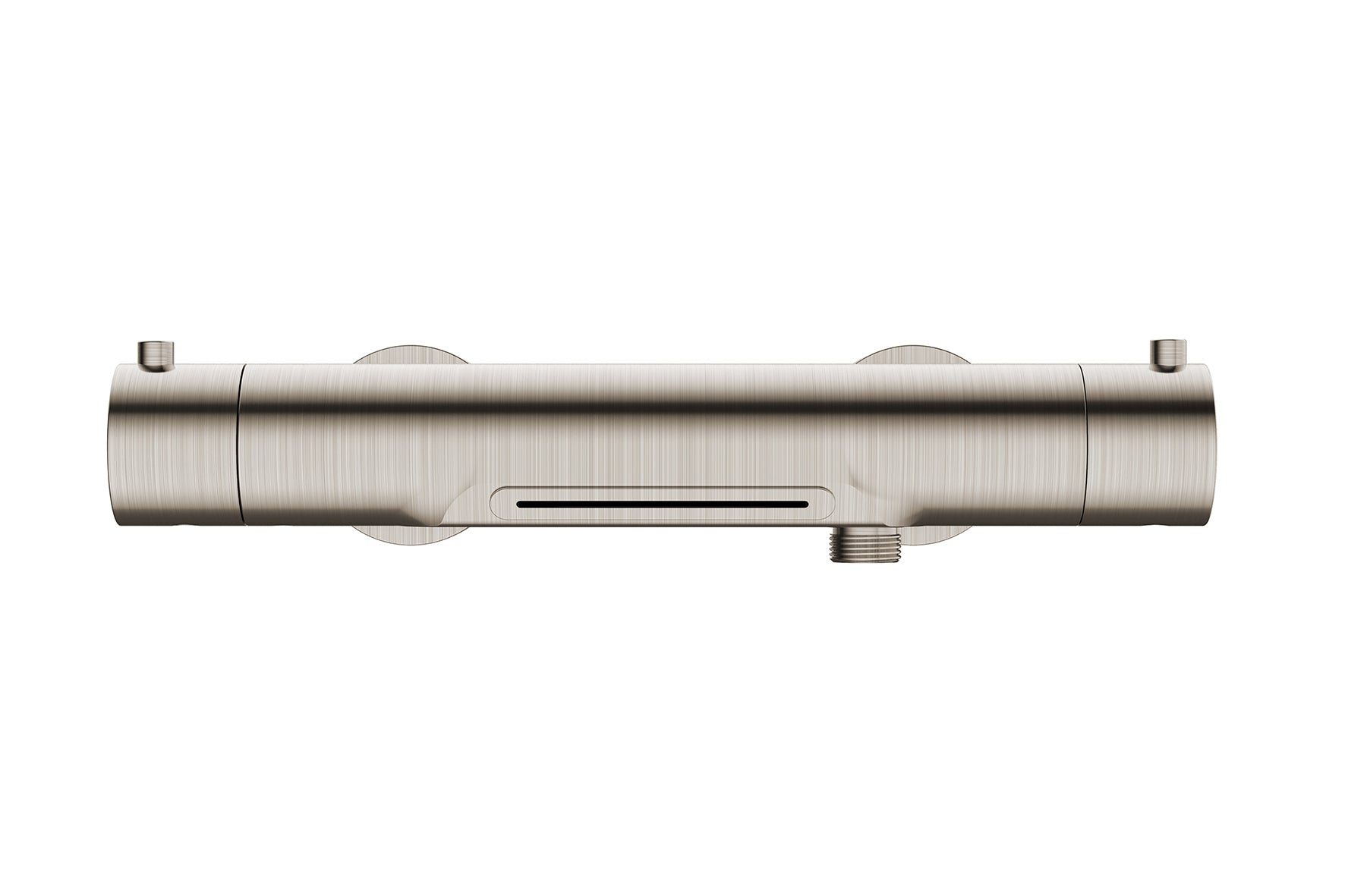 Style thermostatische badmengkraan waterval cooltouch geborsteld staal PVD - WDtegels