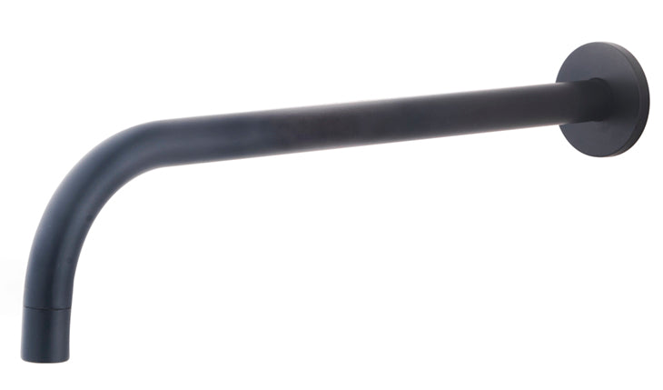 Slim inbouw uitloop 30 cm zwart - WDtegels
