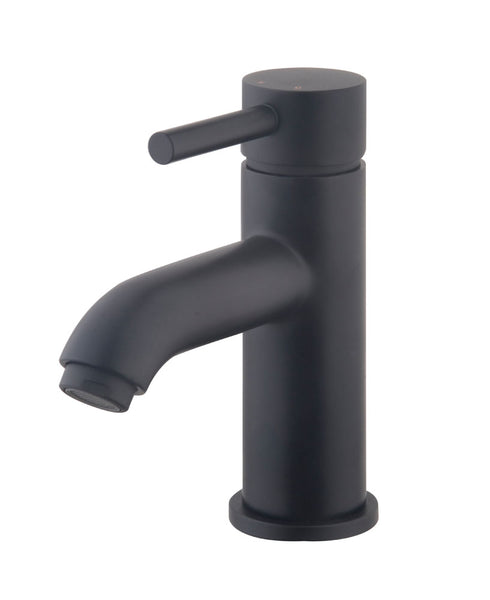 Caral Cadans washbasin tap low matt black
