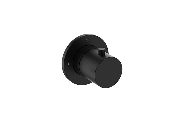 Parte exterior Caral para llave de paso | Negro mate