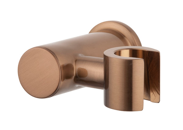 UniMatch wandhanddouchehouder kantelbaar geborsteld brons koper PVD