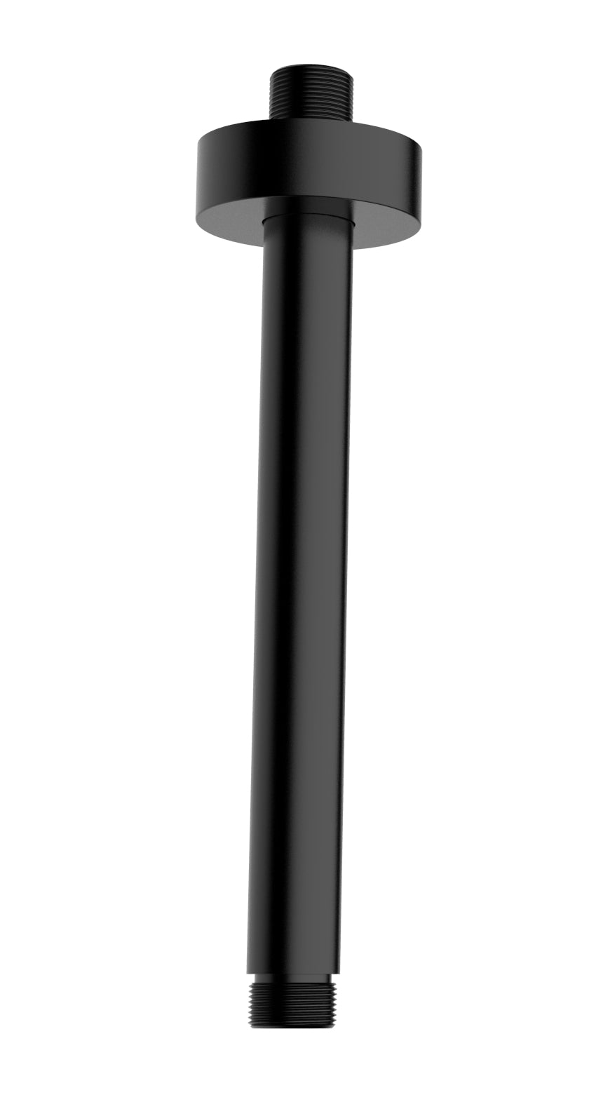 Wiesbaden luxe douche-arm rond plafondbev. 20cm mat-zwart - WDtegels
