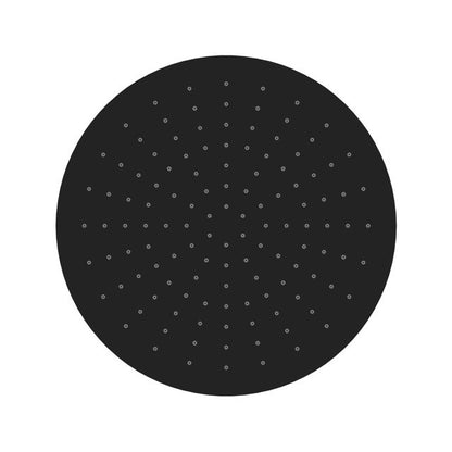 Caral hoofddouche 30 cm zwart 8719743060289