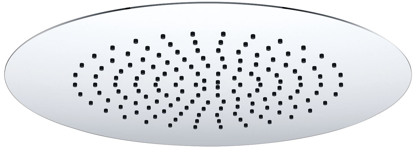 Ufo hoofddouche plafond rond inbouw 50 cm chroom