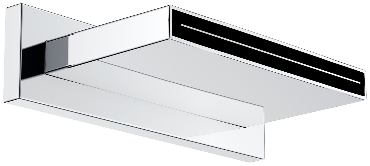 Wiesbaden ABS waterval bad-uitloop 200x22 chroom - WDtegels