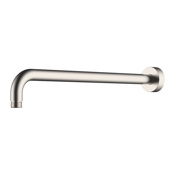 UniMatch douchearm met muurbevestiging | 35cm | Geborsteld staal PVD