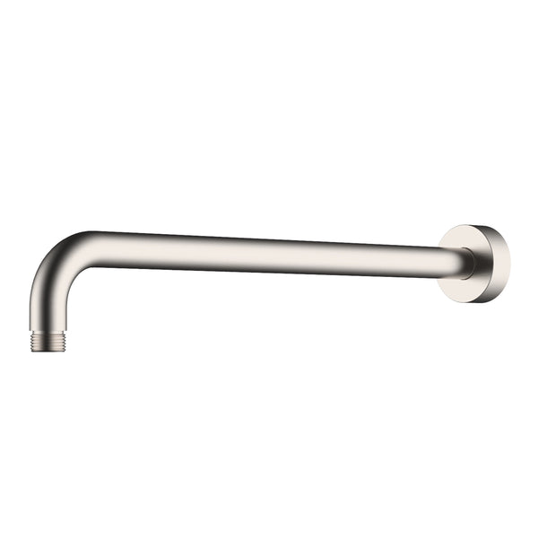 UniMatch douchearm met muurbevestiging | 45cm | Geborsteld staal PVD