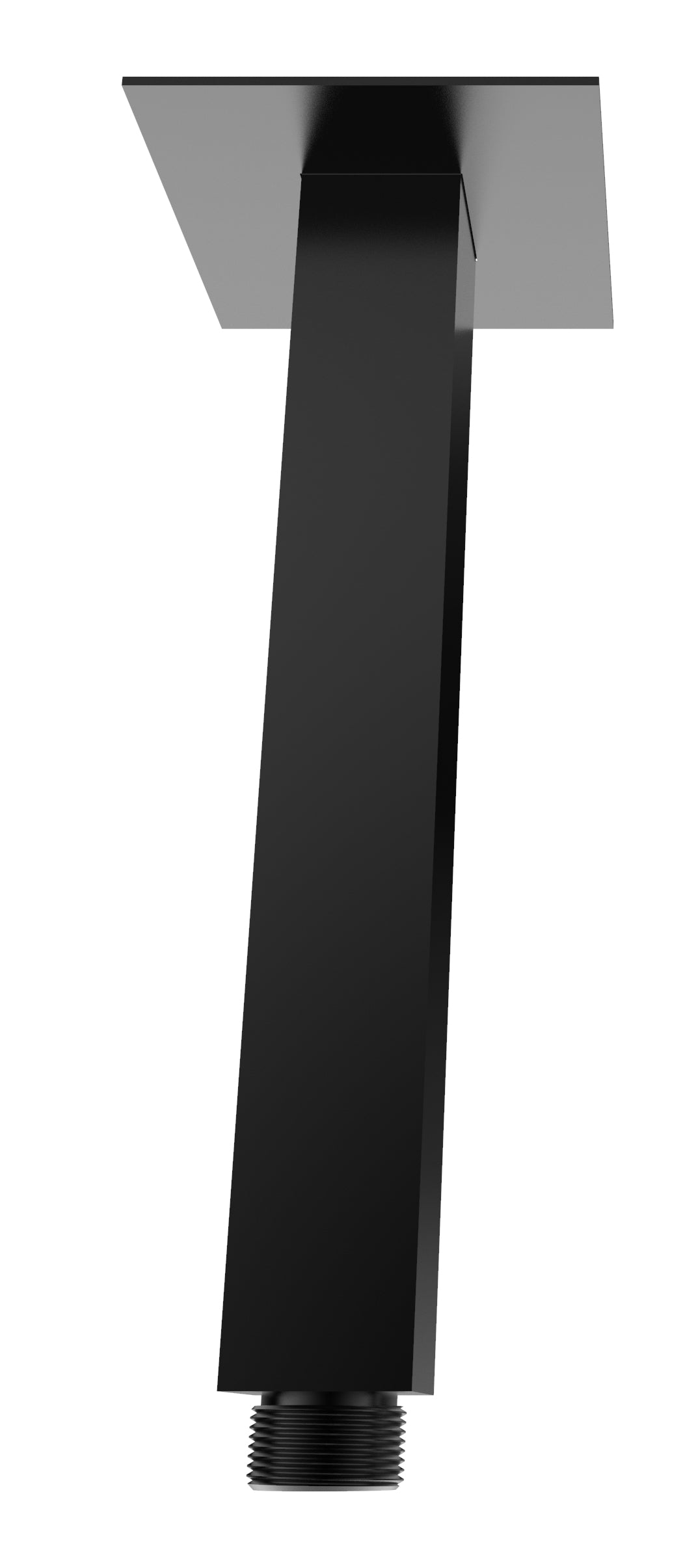 Wiesbaden luxe douche-arm vierkant plafondbev. 30cm mat-zwart - WDtegels