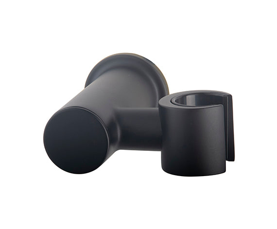 Soporte mural orientable para ducha de mano UniMatch | Negro mate