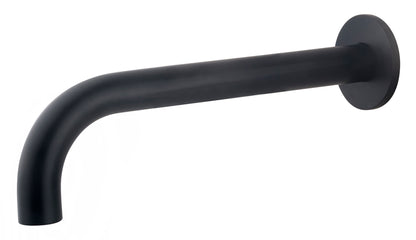 Caral inbouw uitloop 25 cm zwart - WDtegels
