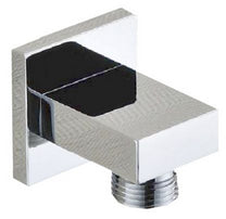 Rombo wandaansluitbocht vierkant 1/2" chroom - WDtegels