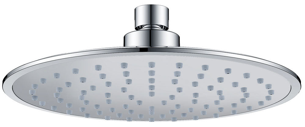 Hoofddouche rond 20 cm chroom/grijs