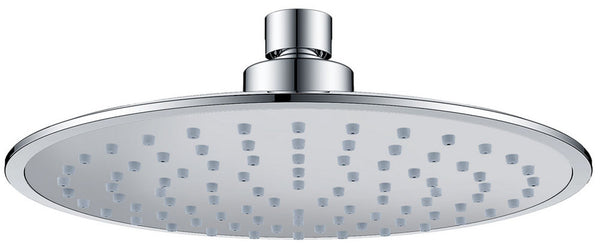 Hoofddouche rond 20 cm chroom/grijs