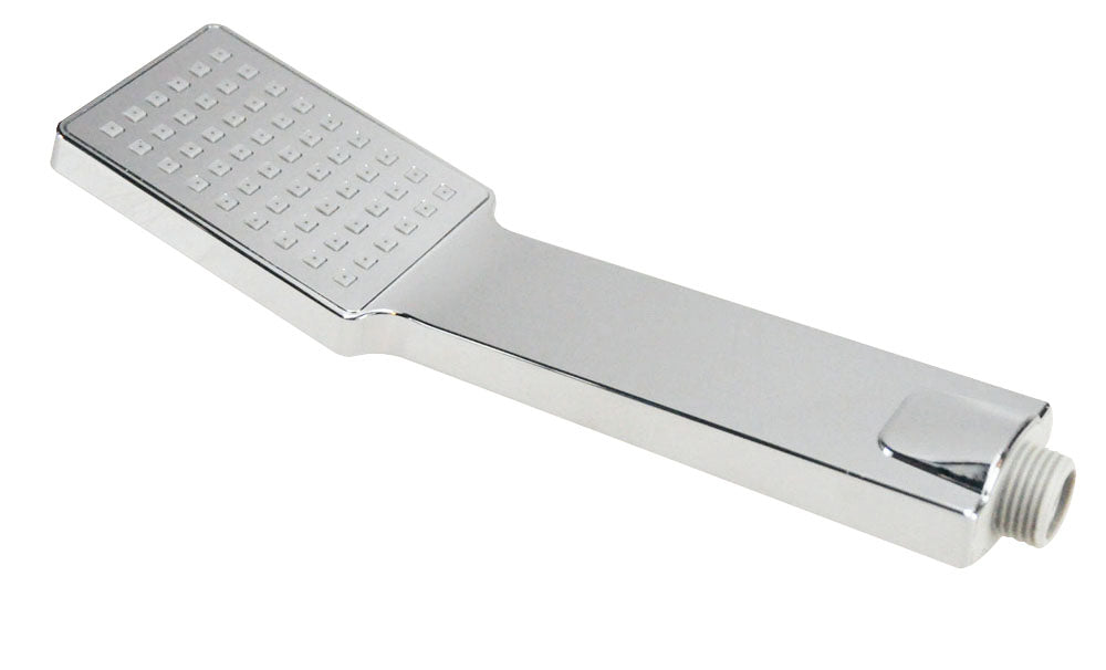 Handdouche vierkant/plat 1/2'' chroom