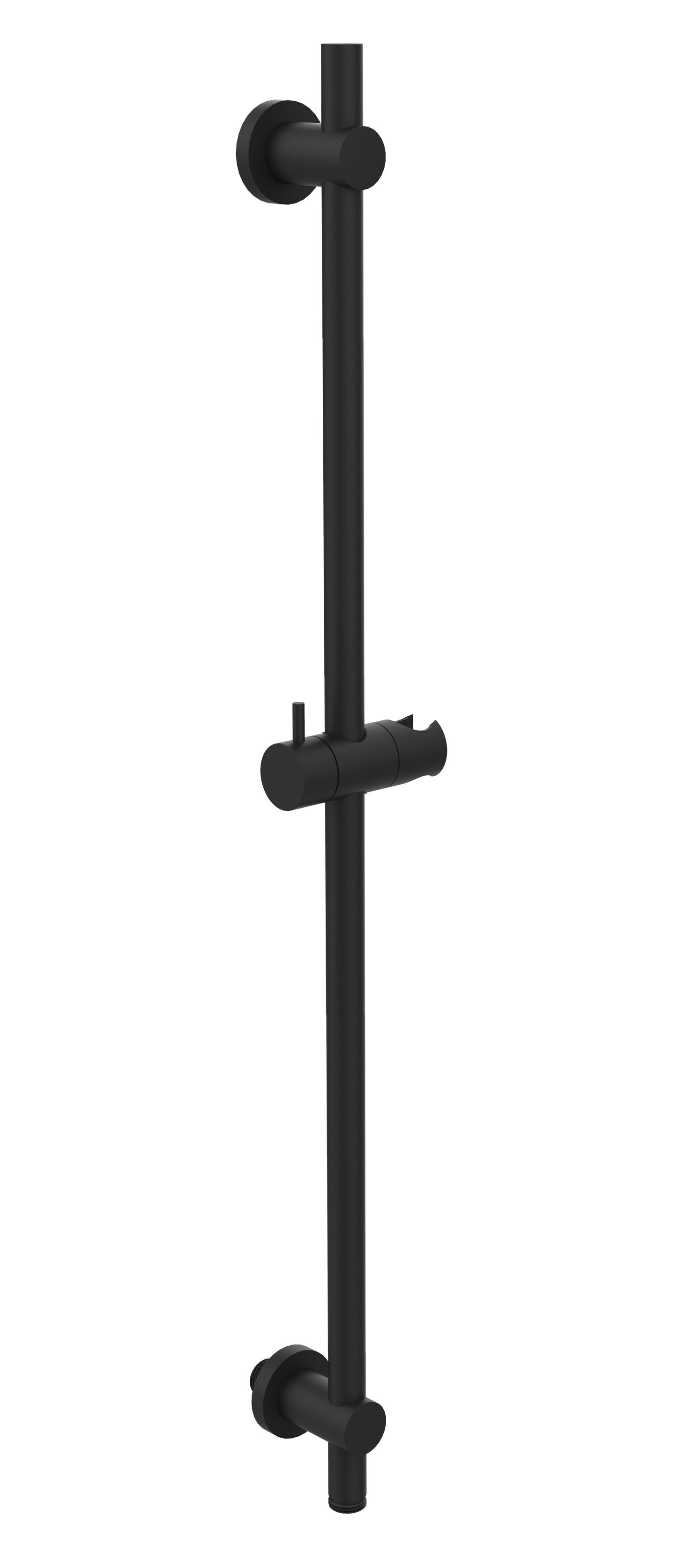 UniMatch glijstang met wateraansluiting 76,5 cm mat zwart - WDtegels