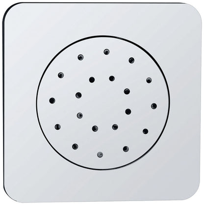 Zijdouche verstelbaar inbouw vierkant 13,5 cm chroom - WDtegels