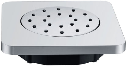 Zijdouche verstelbaar inbouw vierkant 13,5 cm chroom - WDtegels