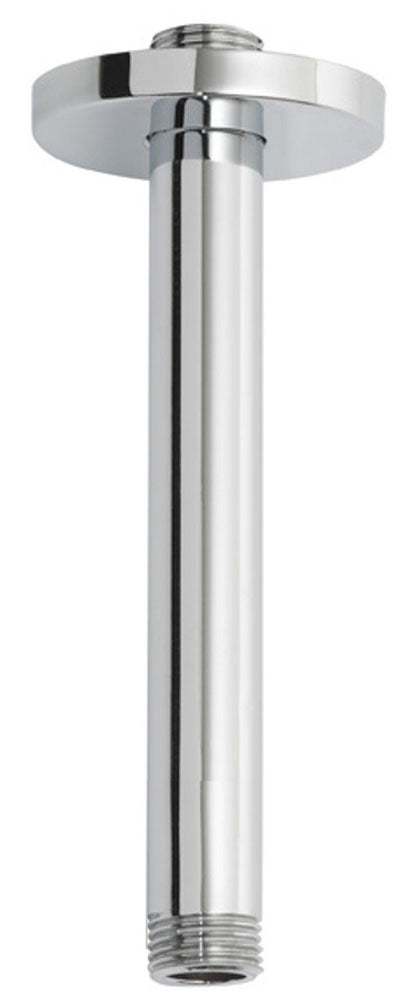 Wiesbaden luxe douche-arm rond plafondbev. 15cm chroom - WDtegels