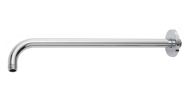 UniMatch shower arm with wall mount 45 cm chrome