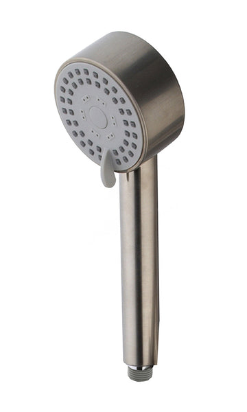 UniMatch Cadans handdouche 3 standen Ø 8 cm geborsteld staal PVD