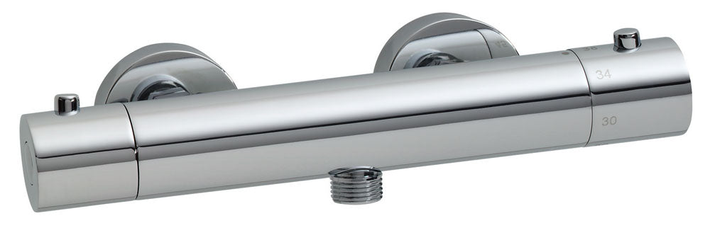 Wiesbaden Rio Therm.douchemengkraan 12cm chroom - WDtegels
