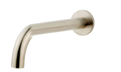 Wiesbaden inbouw-uitloop rond 25cm 1/2'' geborsteld staal - WDtegels