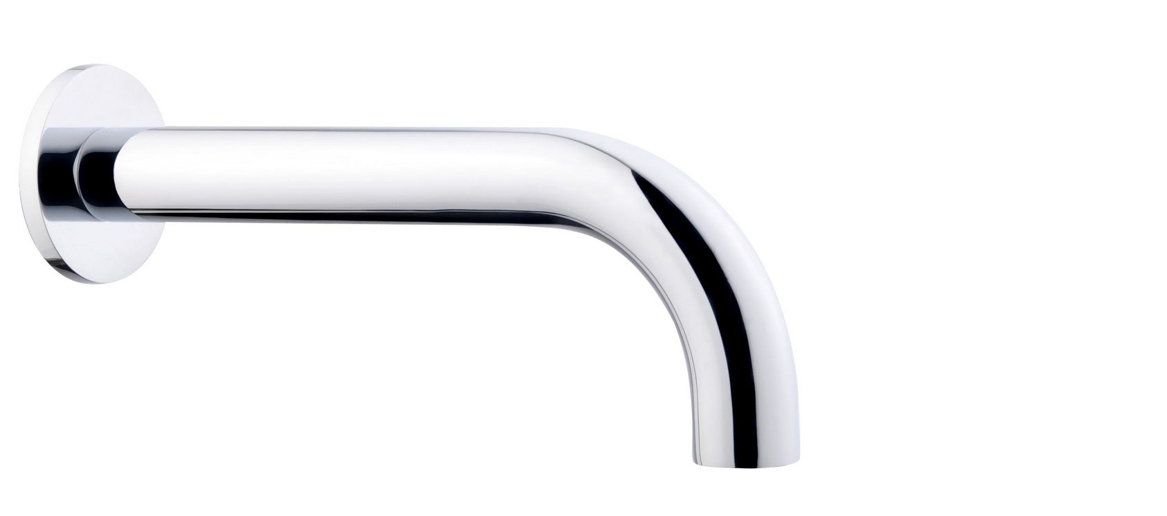 Caral baduitloop rond 20 cm 1/2'' chroom - WDtegels