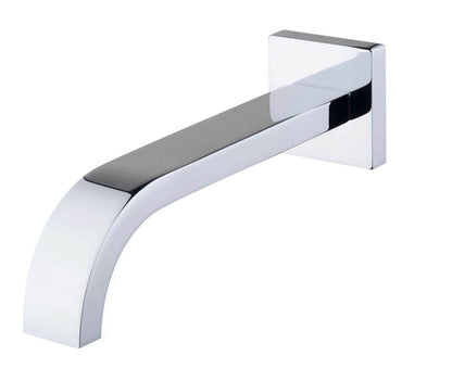 Wiesbaden inbouw-uitloop vierkant 25cm 1/2'' chroom - WDtegels