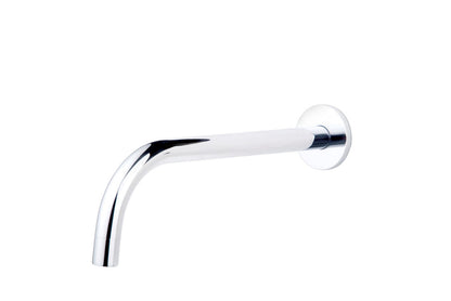Wiesbaden SLIM 18mm uitloop rond 25cm 1/2" chroom - WDtegels