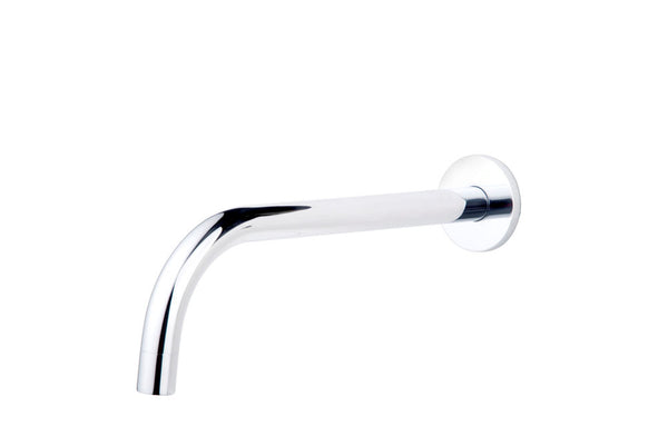Wiesbaden SLIM 18mm uitloop rond 25cm 1/2" | Chroom