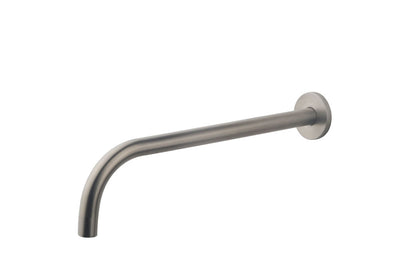 Wiesbaden SLIM 18mm uitloop rond 30cm 1/2" geborsteld staal - WDtegels