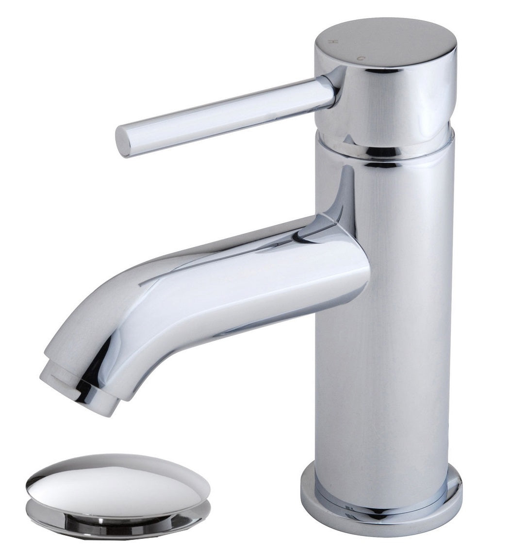 Cadans wastafelkraan met waste chroom