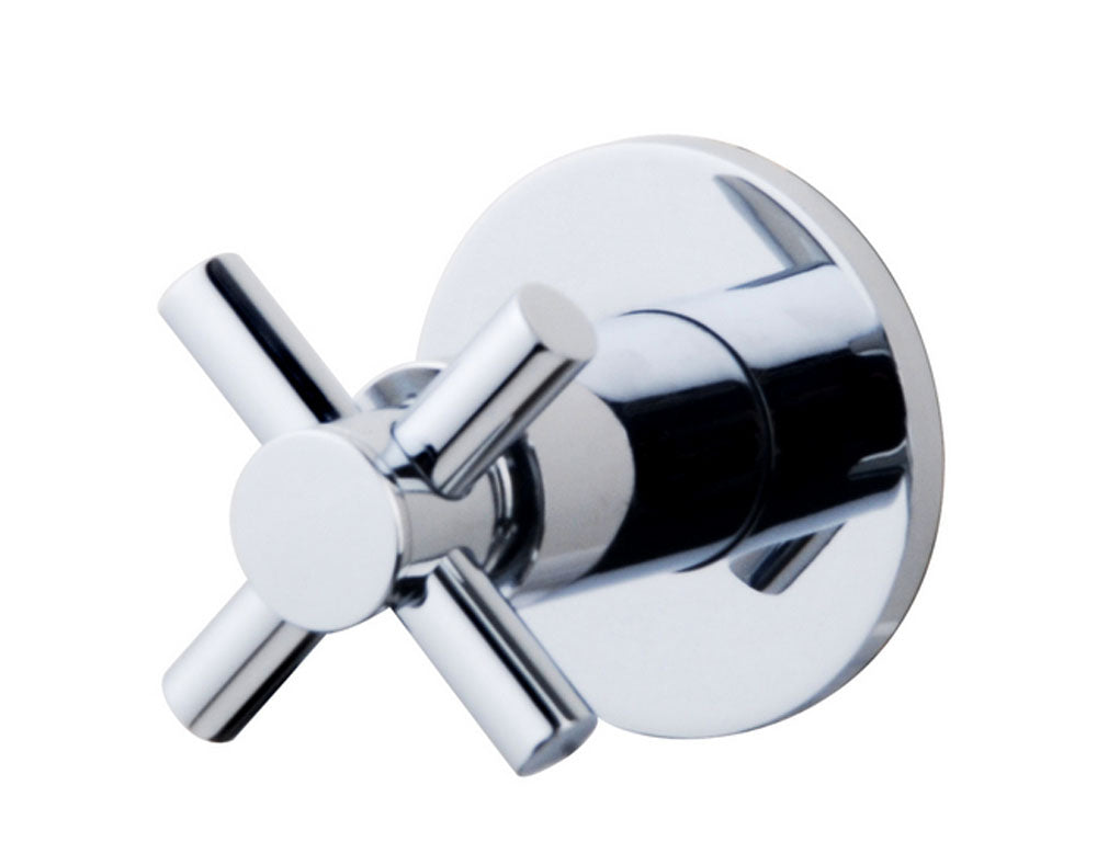 Cross stopkraan inbouw 1/2'' chroom - WDtegels