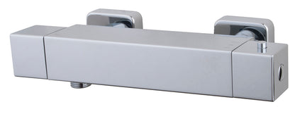Wiesbaden Eco Rombo thermostatische douchemengkraan chroom - WDtegels