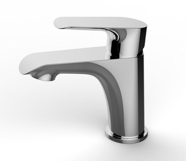 Wiesbaden Tarma grifo mezclador monomando bajo para lavabo | Cromo