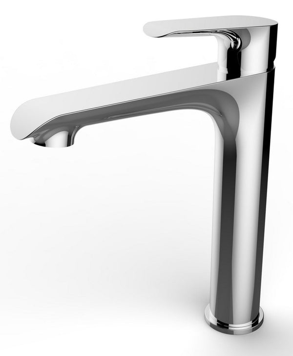 Wiesbaden Tarma grifo mezclador monomando alto para lavabo | Cromo