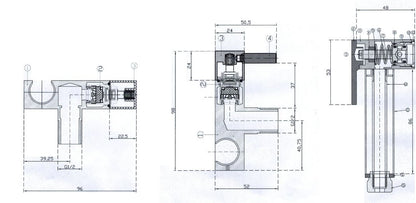 Caral bidet handdoucheset budget RVS 8719743060494
