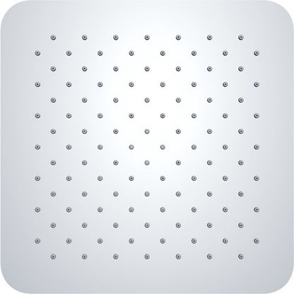 Ufo hoofddouche vierkant 30 cm RVS PVD