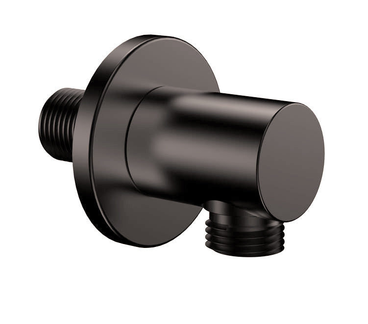 UniMatch wandaansluitbocht rond 1/2" gunmetal PVD - WDtegels