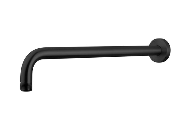 UniMatch douchearm met muurbevestiging | 35cm | Mat zwart