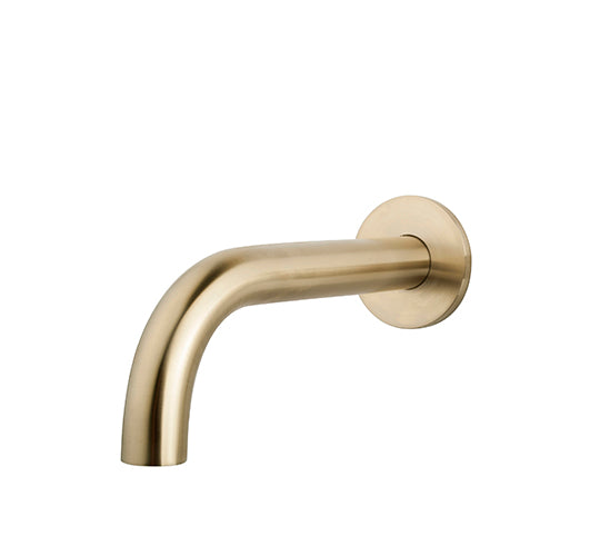 Wiesbaden built-in spout round 20cm 1/2'' brushed brass