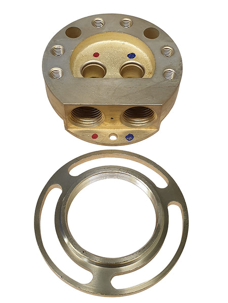 Caral built-in part for freestanding bath mixer tap