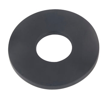 Slim rosette spout single-lever basin tap 50 mm matt black