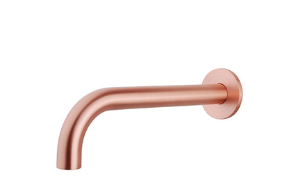 Wiesbaden inbouw-uitloop rond 25cm 1/2'' geborsteld koper - WDtegels