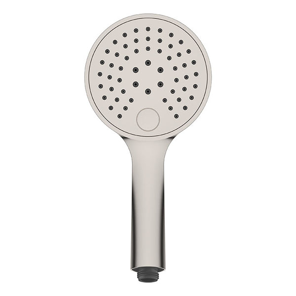 UniMatch hand shower 3 settings Ø 12 cm brushed steel PVD
