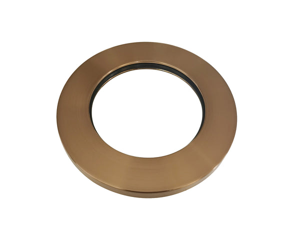 Embellecedor con parte del grifo para grifo de lavabo monomando Caral | 75mm | Cobre bronce cepillado PVD
