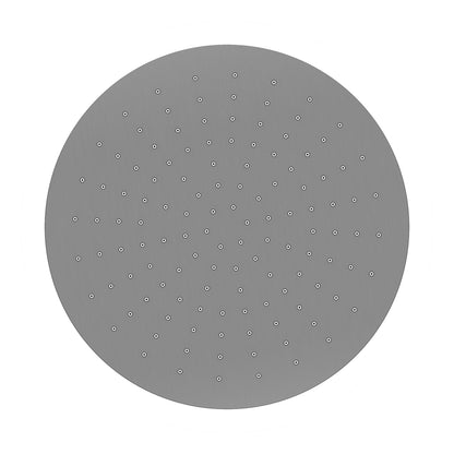 UniMatch hoofddouche rond 30 x 0,8 cm gunmetal PVD