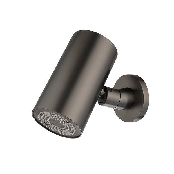 UniMatch Beam hoofddouche | 1 stand met muurbevestiging | Gunmetal PVD