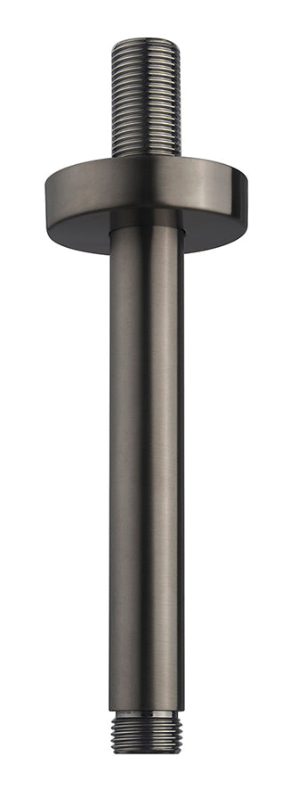 Brazo de ducha UniMatch con montaje en techo 15 cm PVD bronce