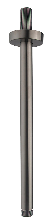 UniMatch douchearm met plafondbevestiging 30 cm gunmetal PVD - WDtegels